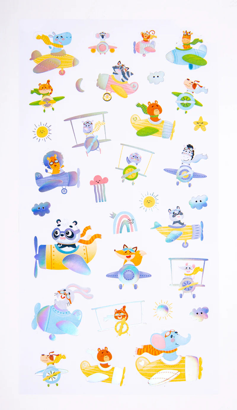 Furry Flyers - Holo Sticker Set