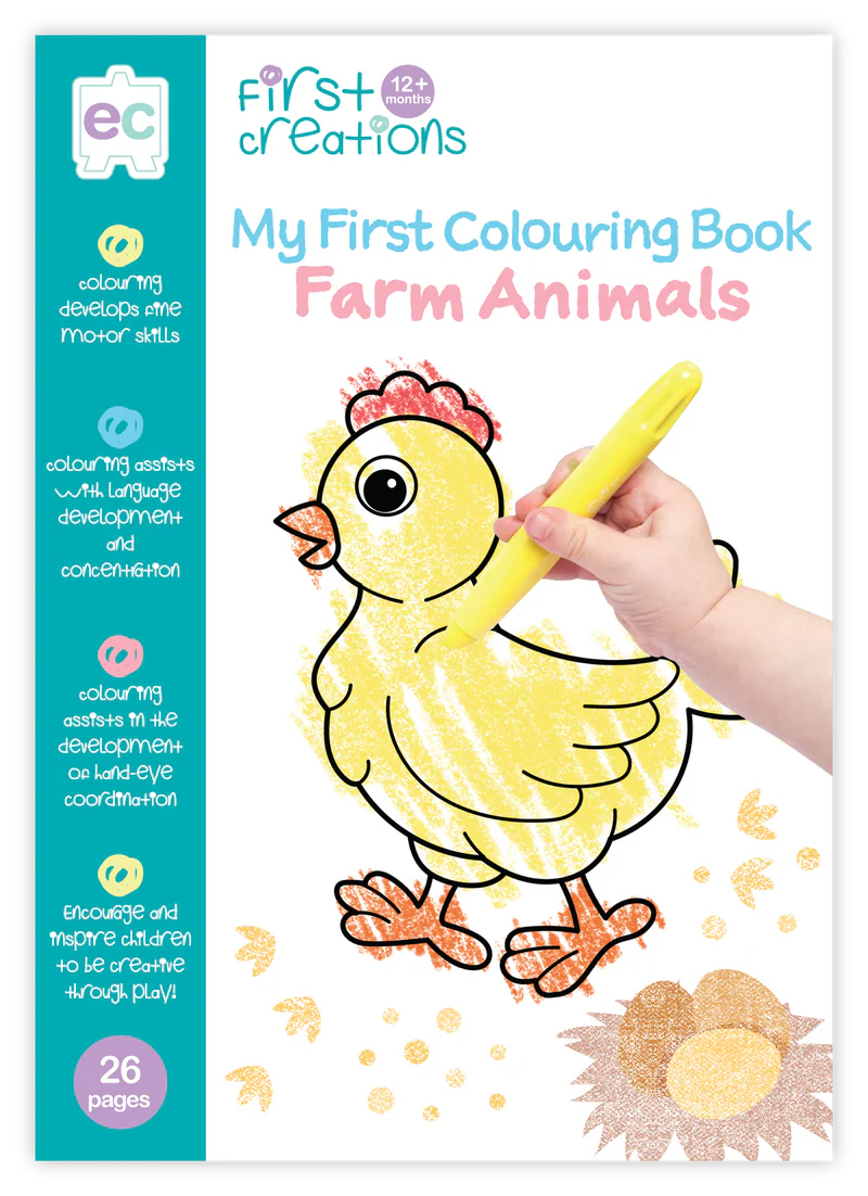 My First Colouring Book - Farm Animals