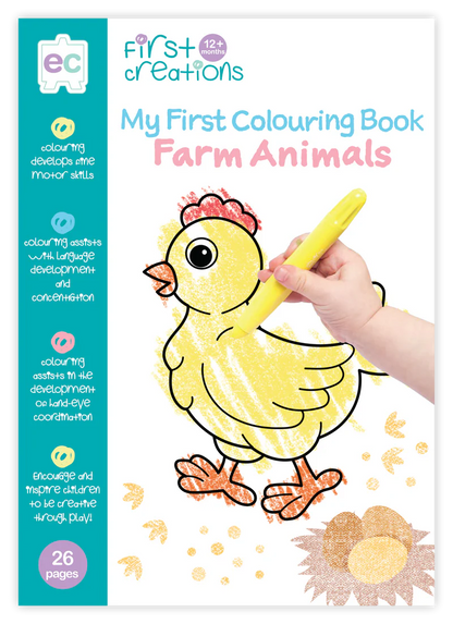 My First Colouring Book - Farm Animals