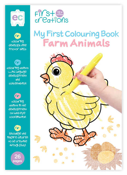 My First Colouring Book - Farm Animals