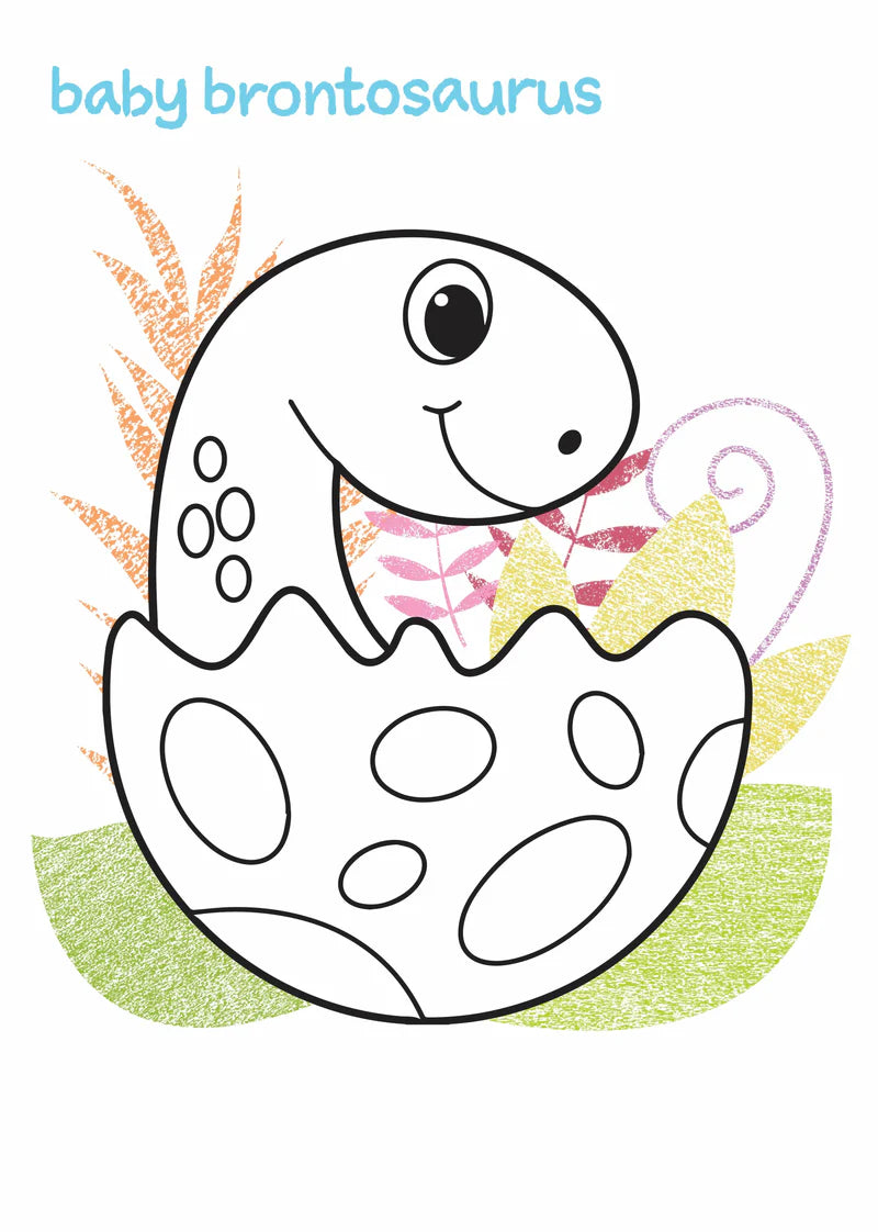 My First Colouring Book - Dinosaur