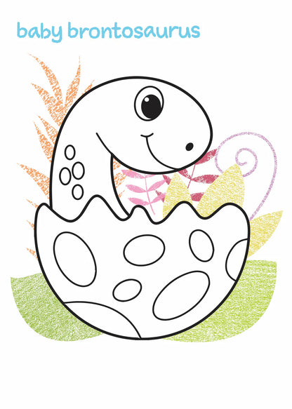 My First Colouring Book - Dinosaur