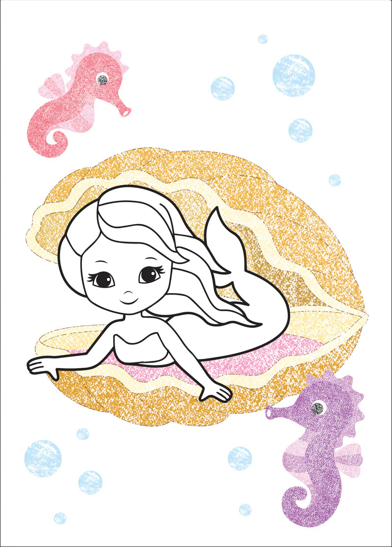 My First Colouring Book - Mermaids
