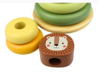 My Forest Friends Lion Stacking Tower