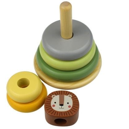 My Forest Friends Lion Stacking Tower