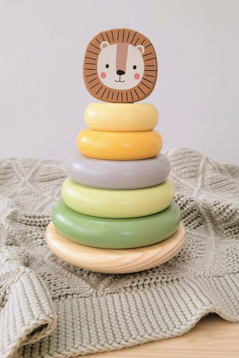 My Forest Friends Lion Stacking Tower