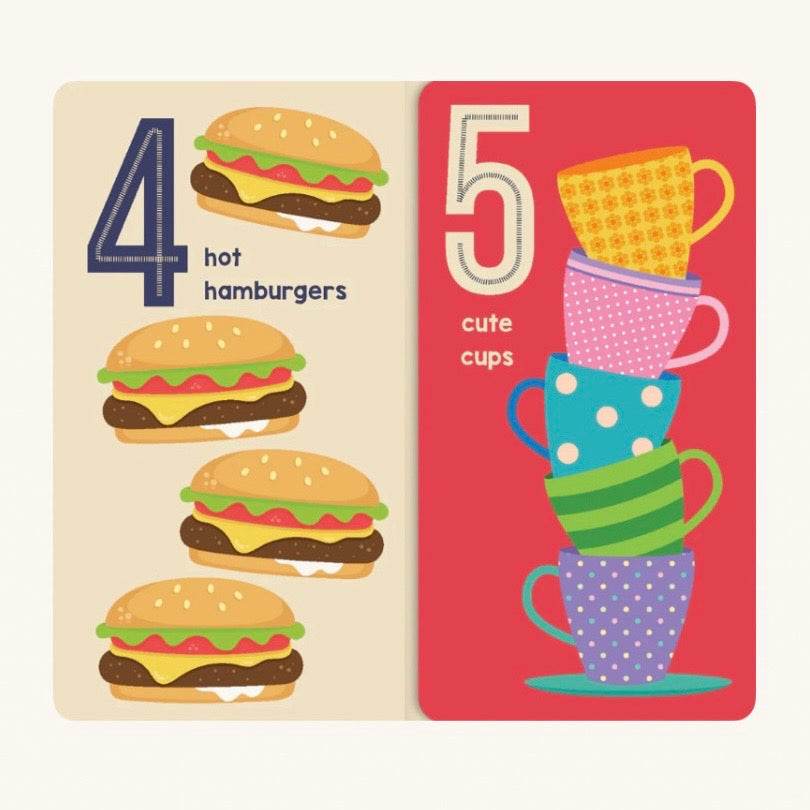 Tall Chunky Board Book - 123