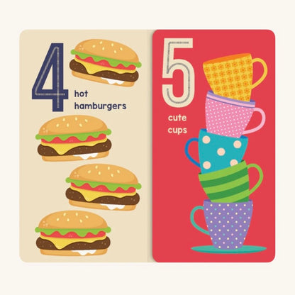 Tall Chunky Board Book - 123