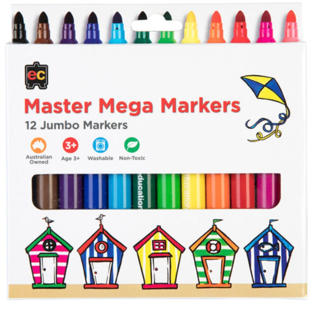 Master Mega Markers - 12pk