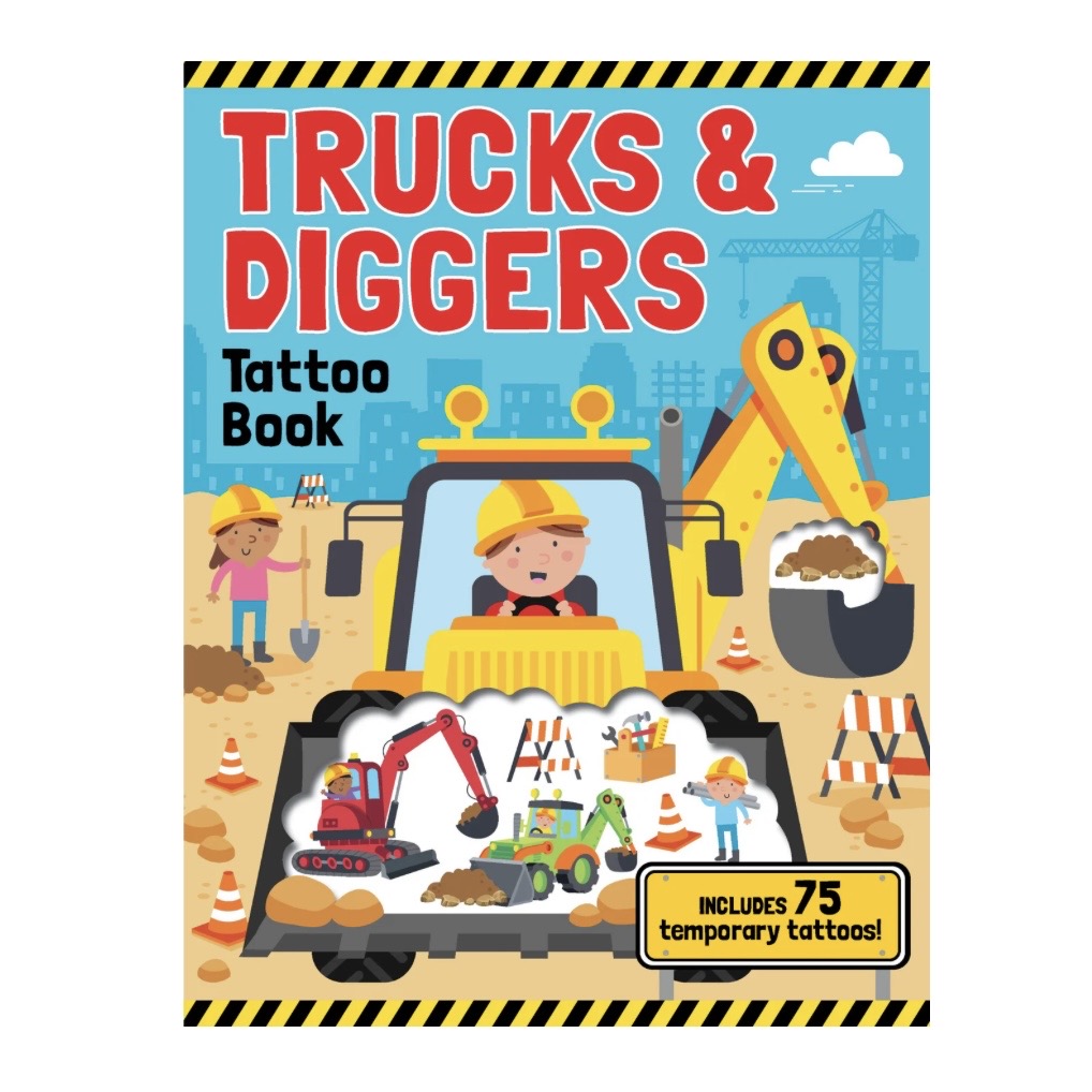 Trucks & Diggers - Tattoo Book
