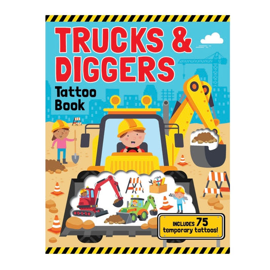 Trucks & Diggers - Tattoo Book