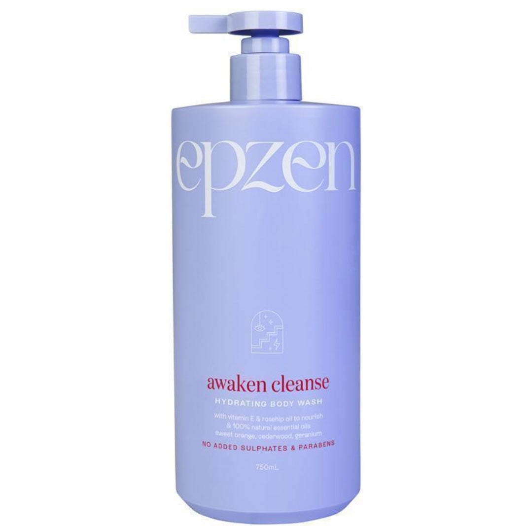 Epzen Awaken Cleanse Hydrating Body Wash | 750mL