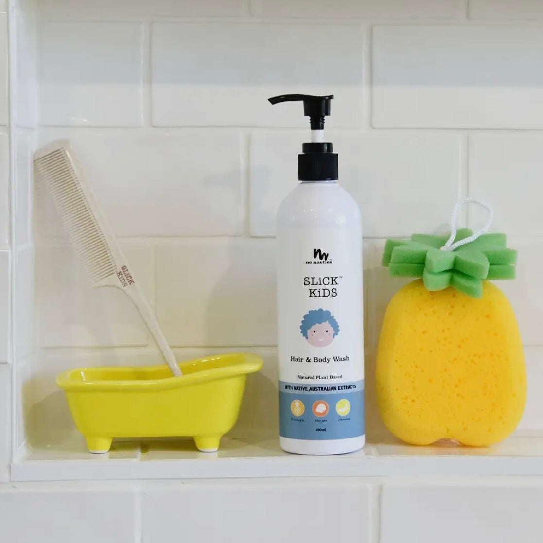 Plant Based Hair and Body Wash Pineapple and Mango 400ml