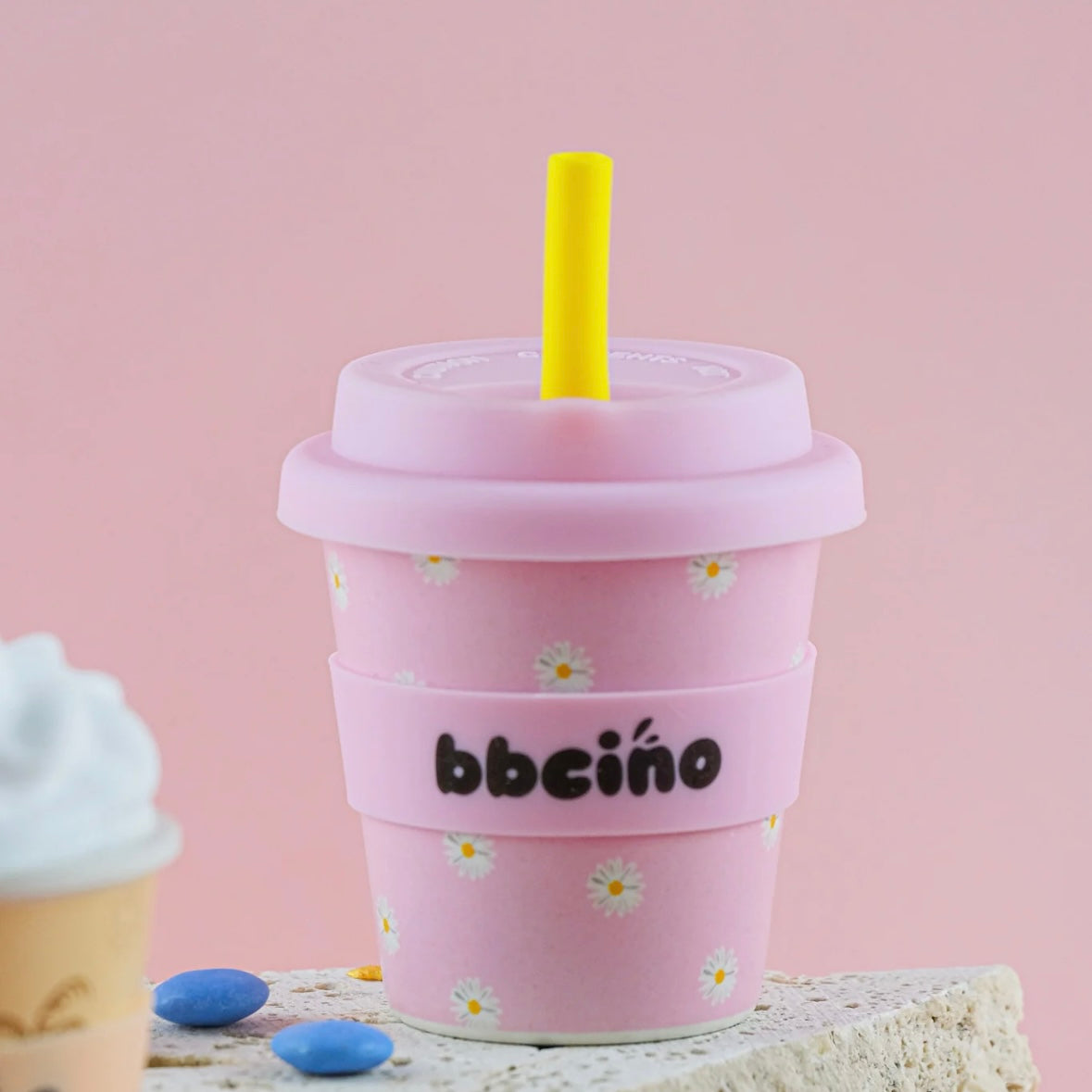 Reusable Babycino Cup - Daisy