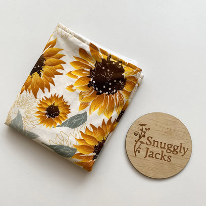 Burp Cloth - Sunflower