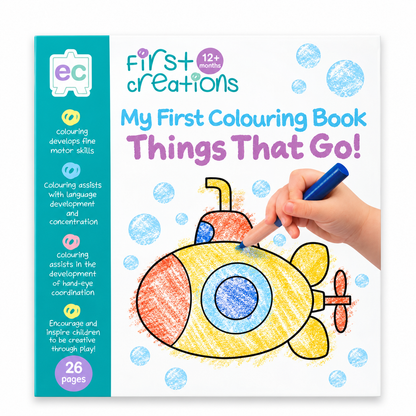 My First Colouring Book - Things That Go