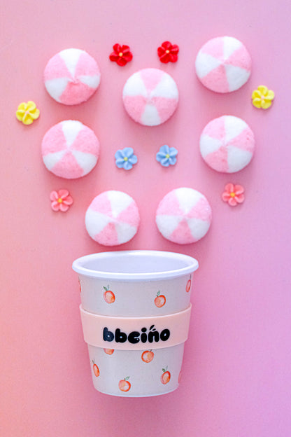 Reusable Babycino Cup - Peachy Keen (120ml)