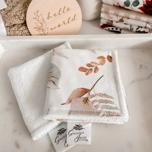 Burp Cloth - Porcelain