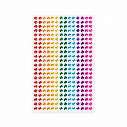 Adhesive Gems Colourful - 336pc