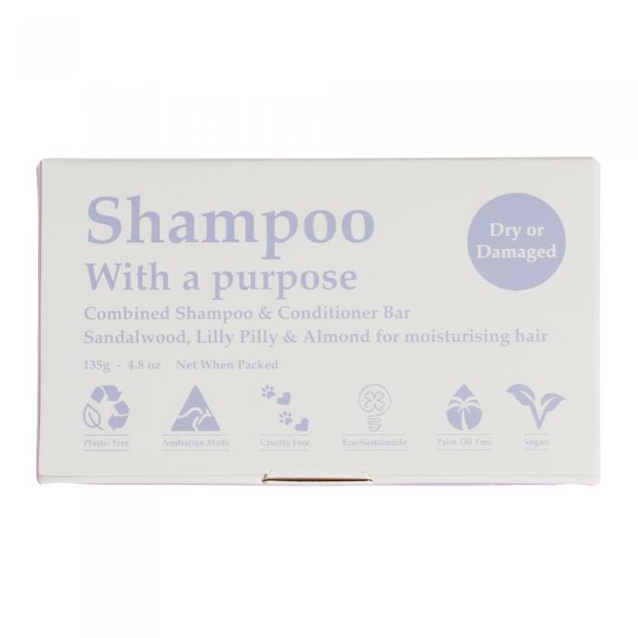 Dry Or Damaged Shampoo/Conditioner Bar