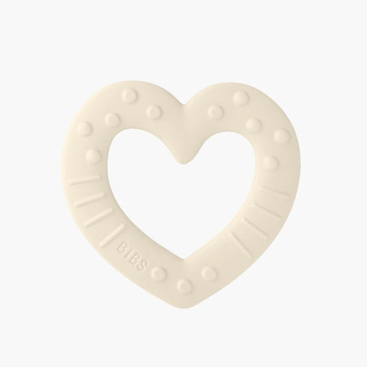 BIBS Teether Heart - Ivory