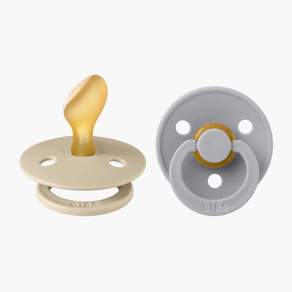 BIBS Colour Anatomical Stage 2 Pacifier - Vanilla/Cloud