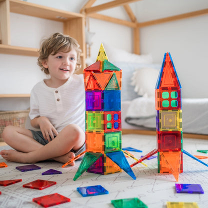 Magnetic Tiles - 64 Piece Set