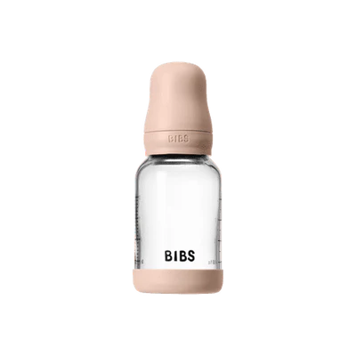 Glass Baby Bottle 120ml  - Blush