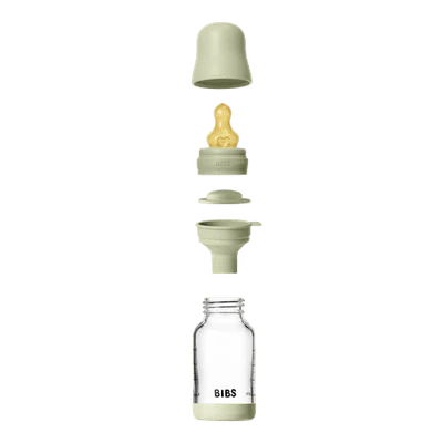 120ml Glass Bottle Set - Sage