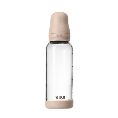 Glass Baby Bottle 240ml - Blush
