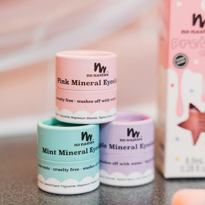 Purple Eco Natural Pressed Powder for Kids