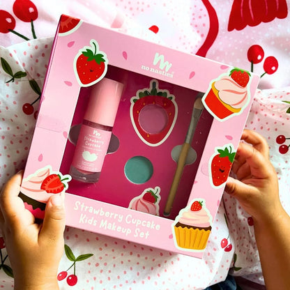 Natural Makeup Gift Set - Strawberry Cupcake