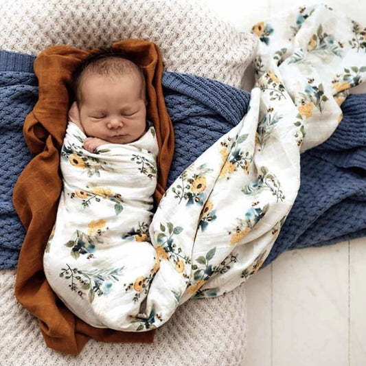Garden Bee Organic Muslin Wrap - Limited Edition