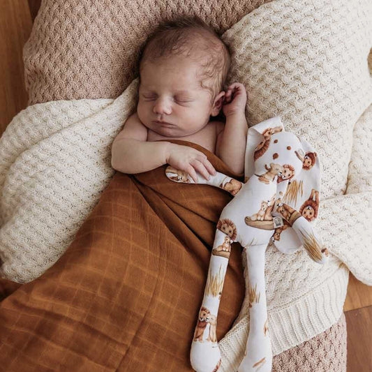 Bronze Organic Muslin Wrap