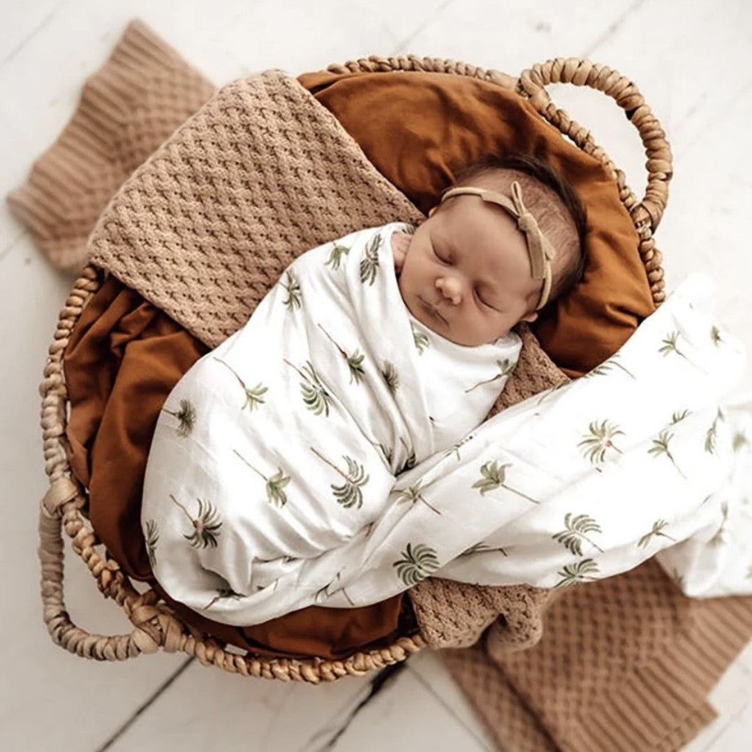 Green Palm Organic Muslin Wrap