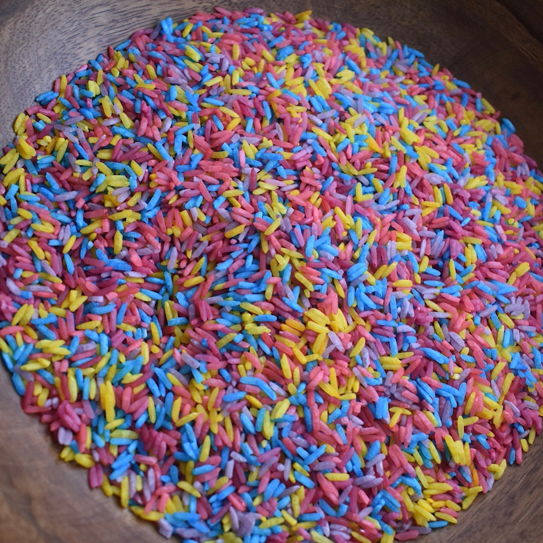 Coloured Sensory Rice