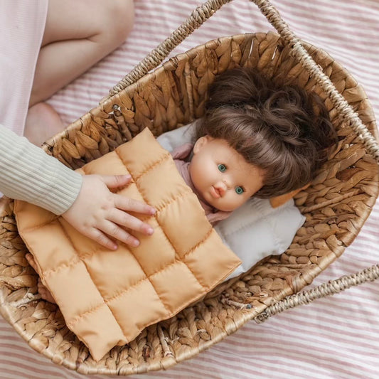 Wicker Doll Basket