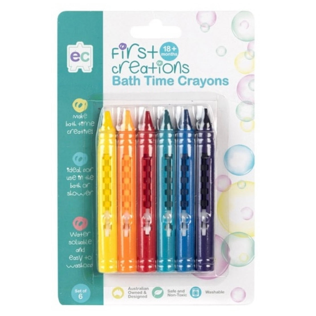 Bath Crayons Set of 6