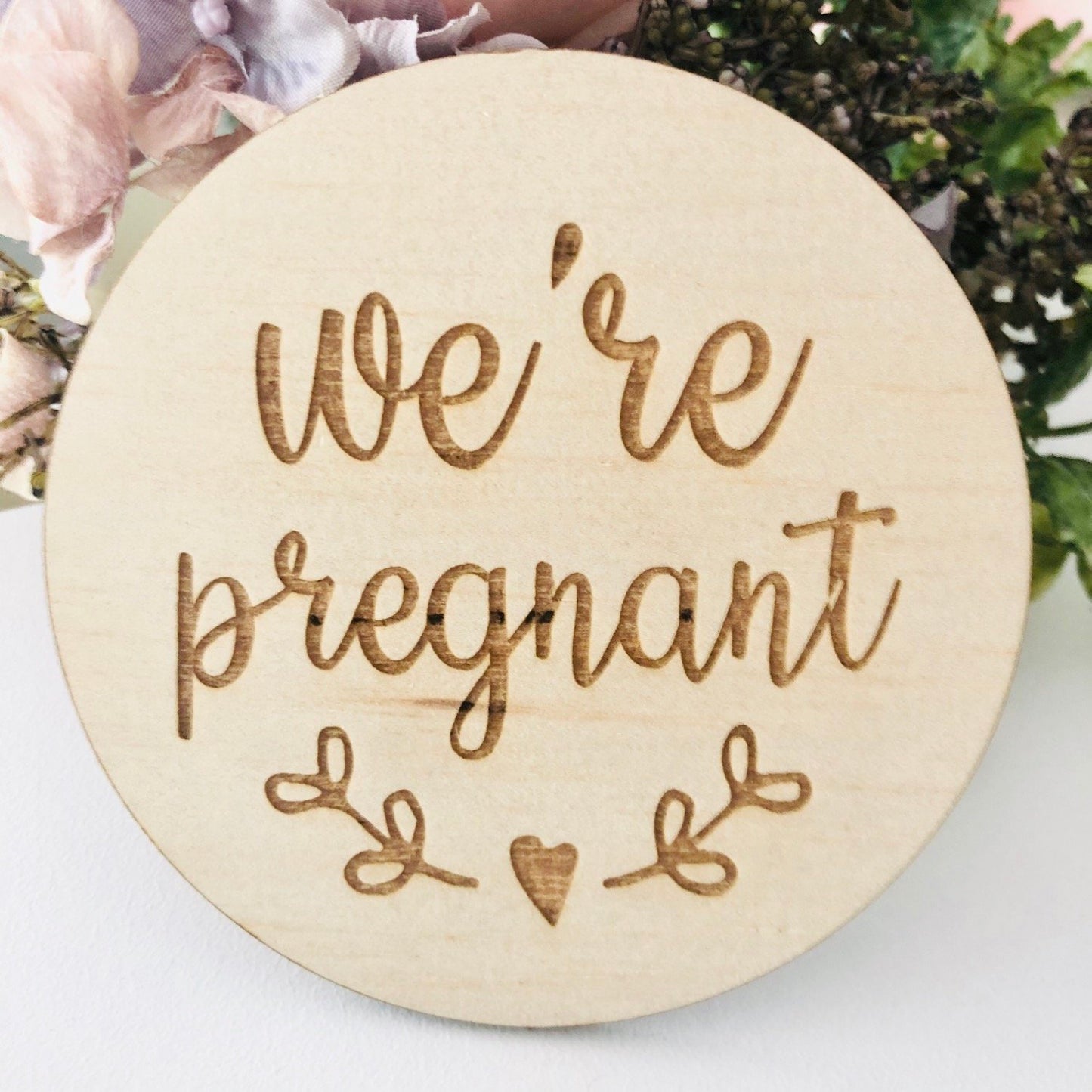 We're Pregnant - Botanical
